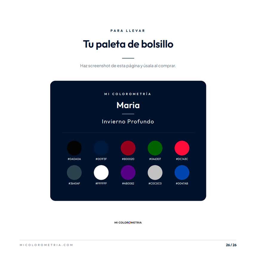 Tu paleta de bolsillo
